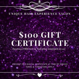 100 Gift Certificate