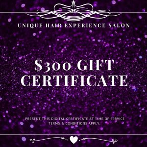 300 Gift Certificate